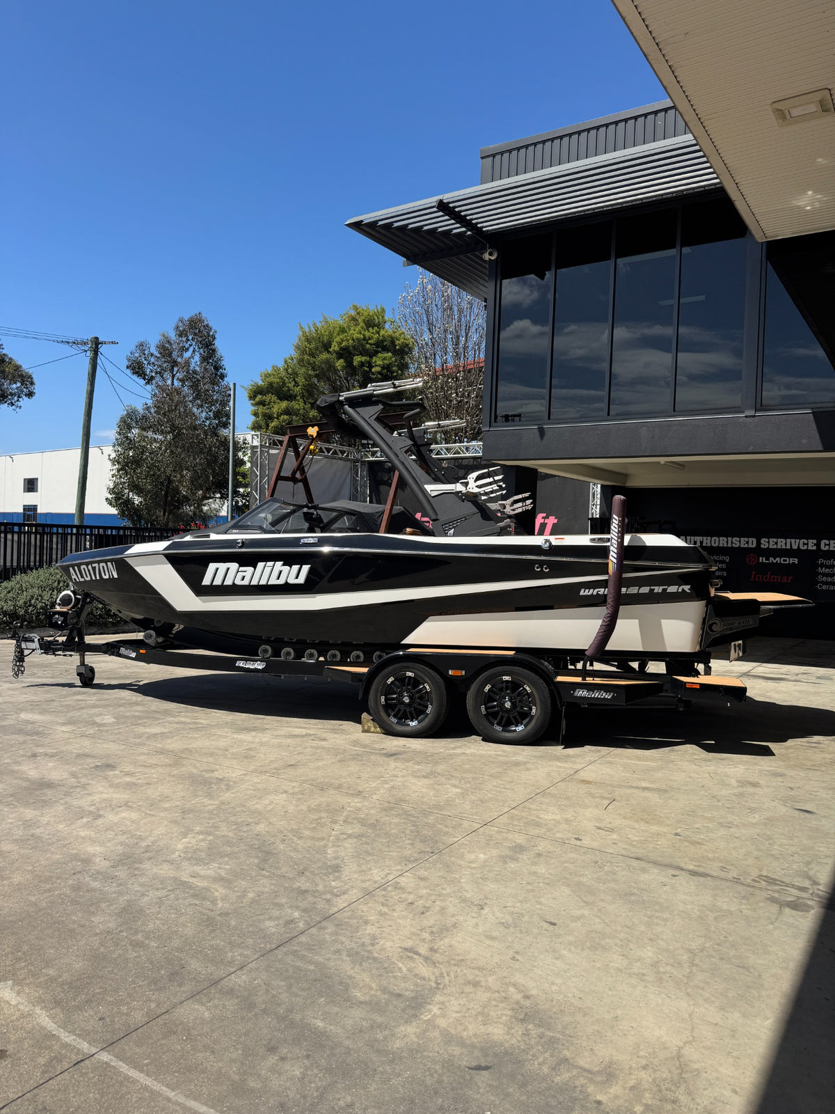 2021 Malibu 21LX — boat and trailer
