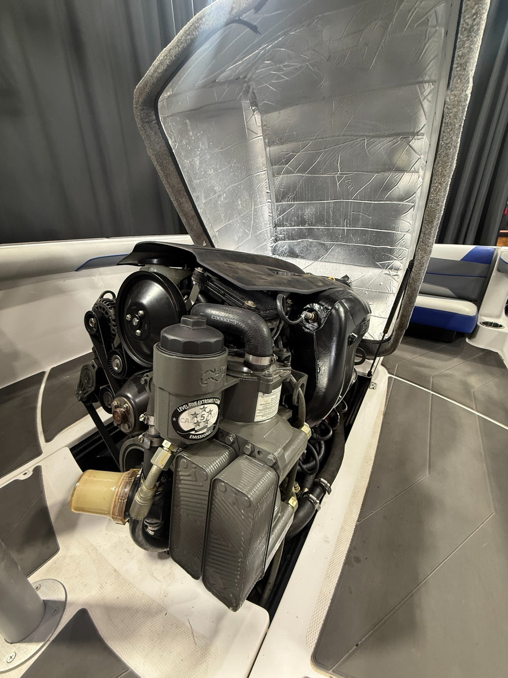 2021 Malibu TXI — engine compartment