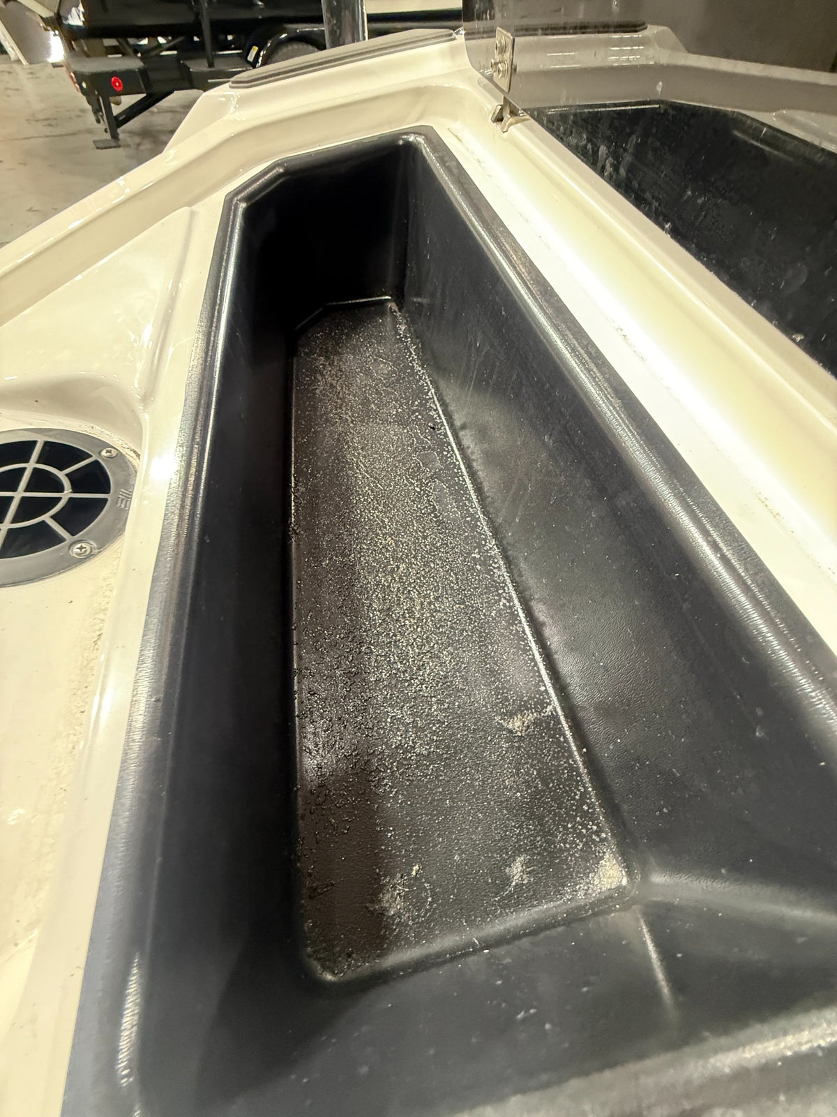 2021 Malibu TXI — storage compartment