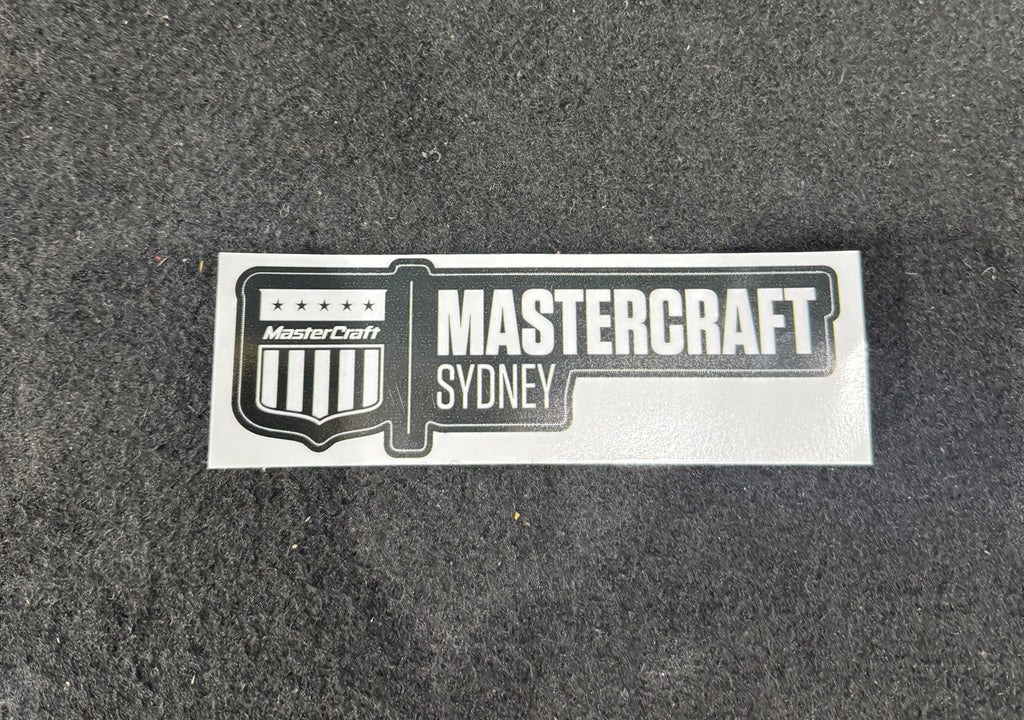 MasterCraft Sydney Car Sticker 16cm