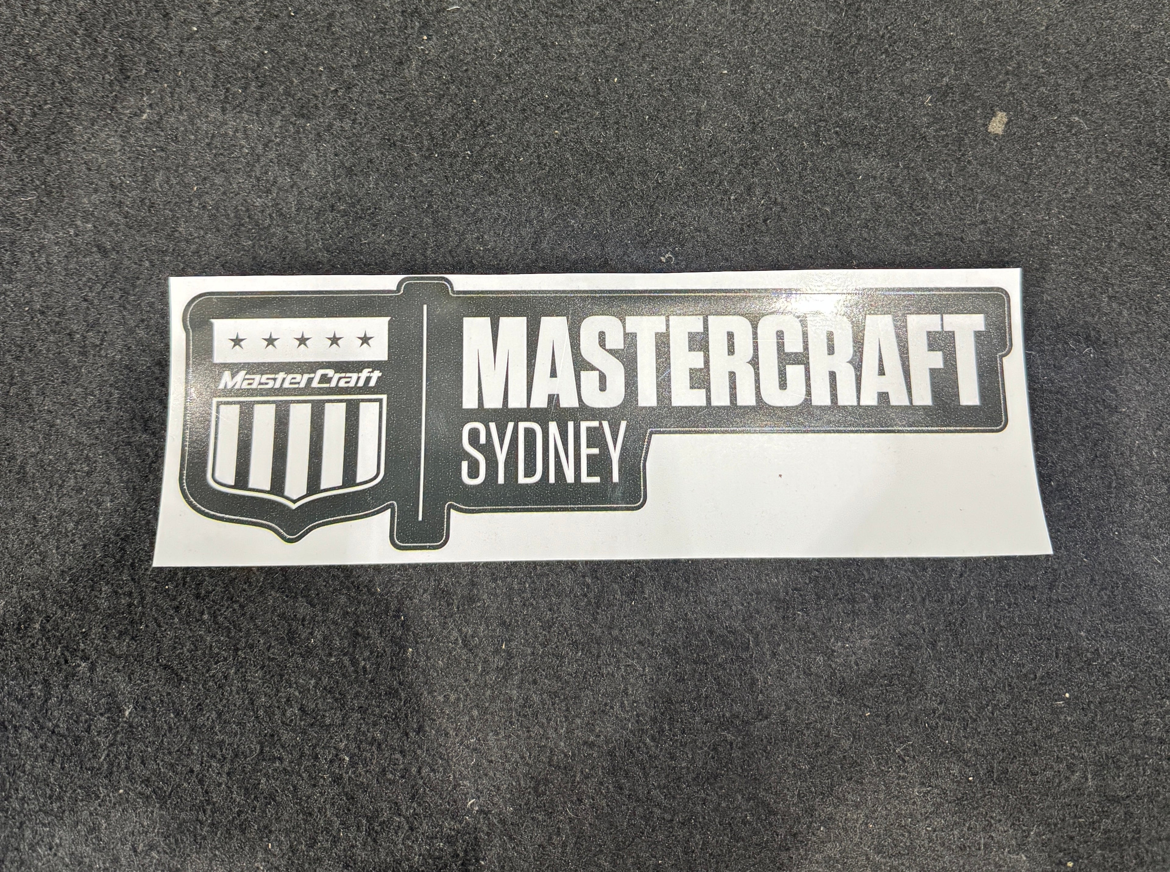 MasterCraft Sydney Large Sticker