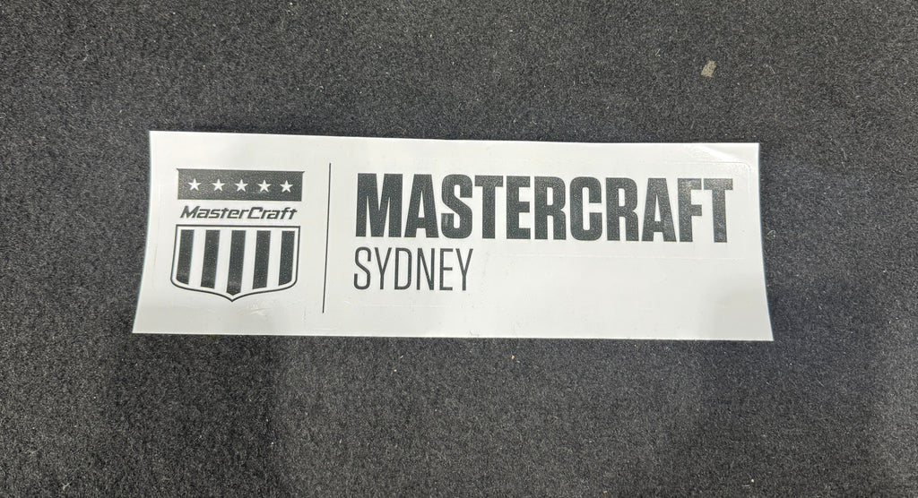 MasterCraft Sydney Large Sticker 1